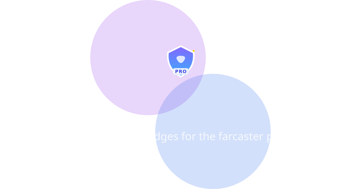 pro-badges - Farcaster Mini Apps